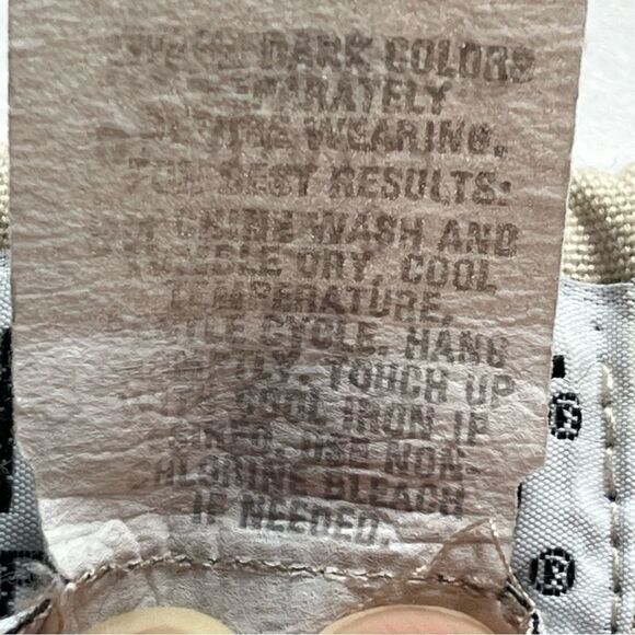 Koret Women's Vintage Culottes Light Tan Size 14 High rise - Picture 5 of 8